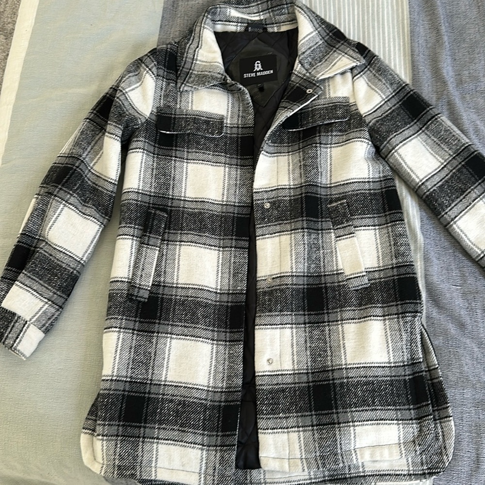 Steve Madden Long Shacket Size S